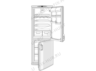 Холодильник Gorenje RK6337E (163521, HZOS3366) - Фото